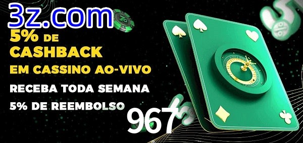 Promoções do cassino ao Vivo 967